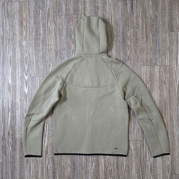 Nike Tech Fleece Windrunner Hoodie Grey Black Men's Small S Full-Zip HV0949-320 - Picture 12 of 13